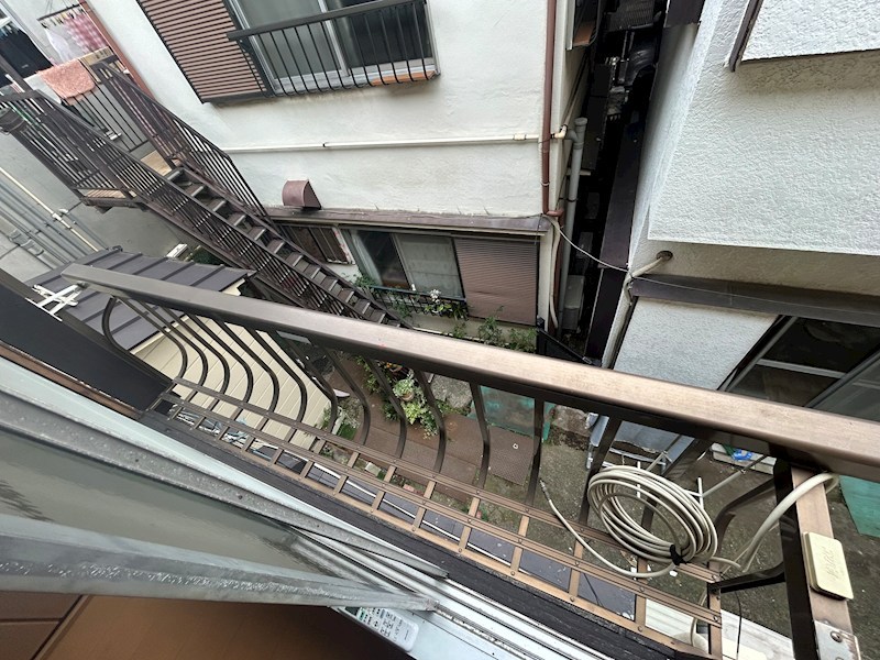 みかど荘 ベランダ