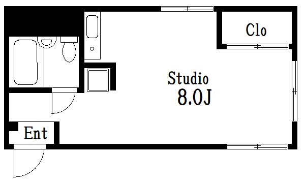 山田マンション 間取り図