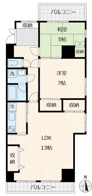 岩沢第一ビル  間取り