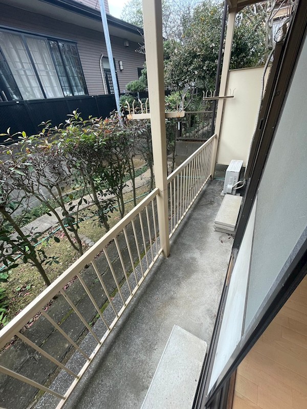 ハイツ竹沢 ベランダ