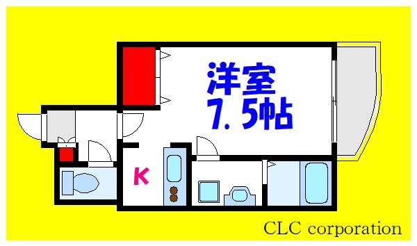 ラッフィナート 502号室 間取り