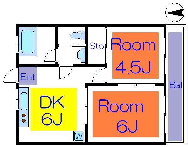 メゾン白和 間取り