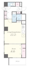 Nouvelle maison yamayaⅡ 406号室 間取り