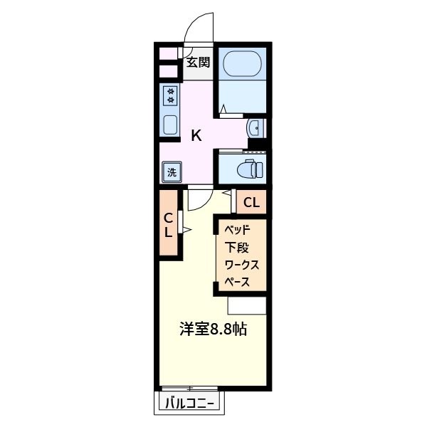 エンジェルの森西新井 間取り