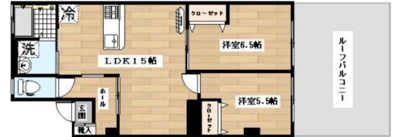 大室ビル 702号室 間取り