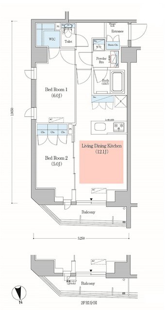 アーバネックス日本橋馬喰町 間取り図