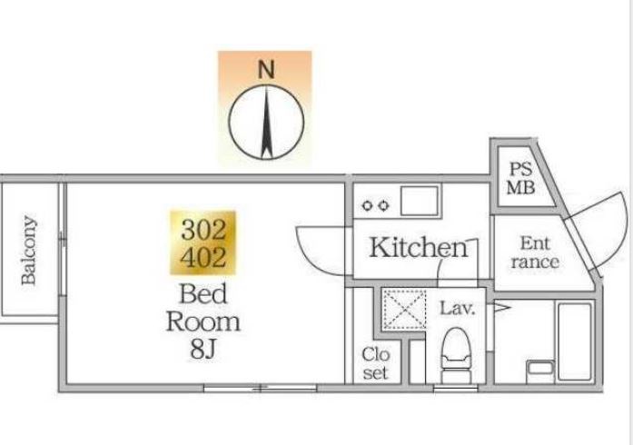 PARKLANE西大島 間取り図