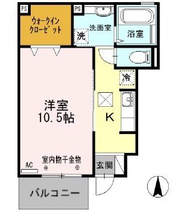 ベルポエーム 間取り