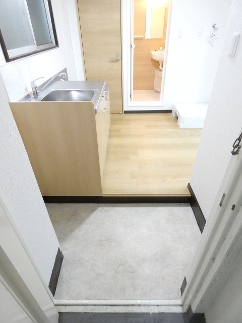 戸山マンション 玄関