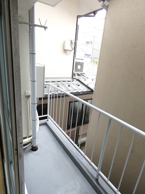 戸山マンション ベランダ
