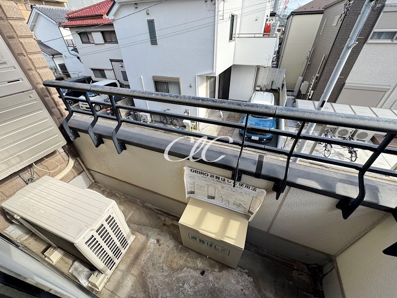 上平マンション瑞江 ベランダ