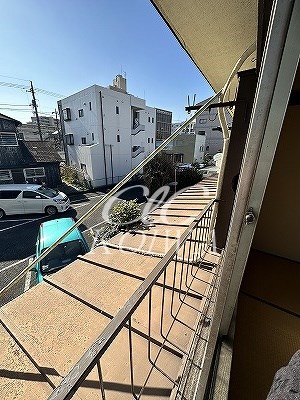 陽光荘   ベランダ