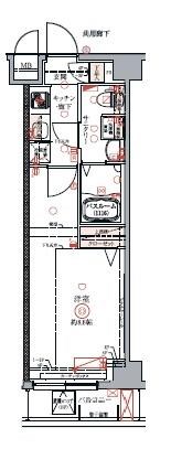 クレヴィスタ豊洲ベイサイド 間取り