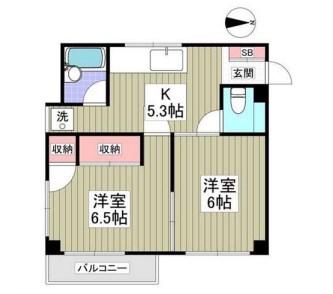 サンシティー立石 間取り図