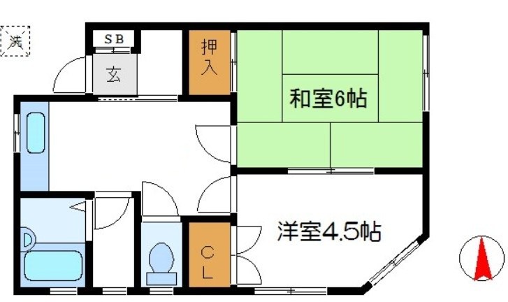 康安ビル 間取り図