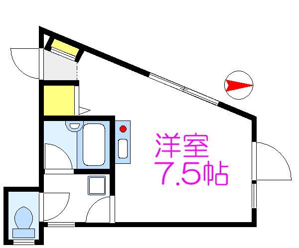 エルハイツ第1テラジマ 301号室 間取り