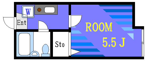 サニーコート北葛西A 間取り