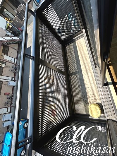 パーシモンコートA棟 ベランダ