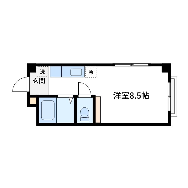 メゾンドタチカワ 間取り