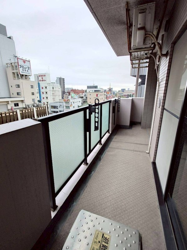 レクセルマンション浅草 ベランダ