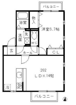 夢路オネスト  間取り