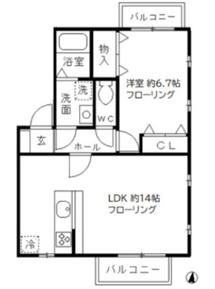 夢路オネスト  間取り