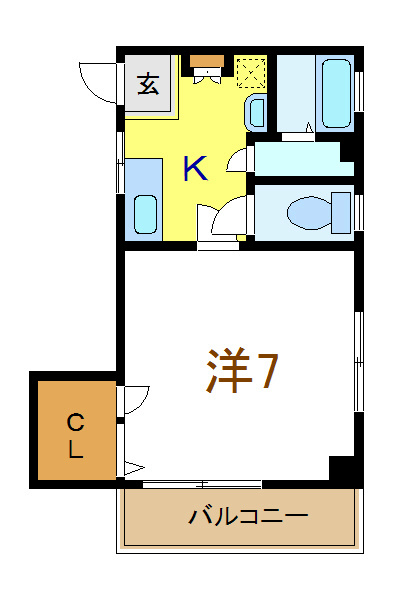 クロート第１ 間取り