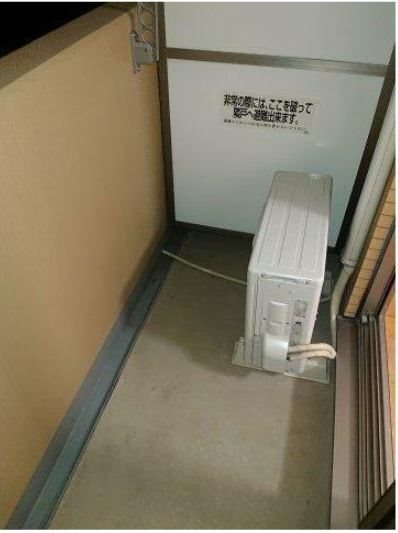 ヴェルト西大島グラーセ ベランダ