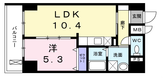 ポルカ　エラン  間取り図