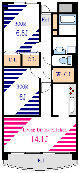 パールパレス 間取り