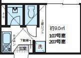 ガーデン平井   間取り