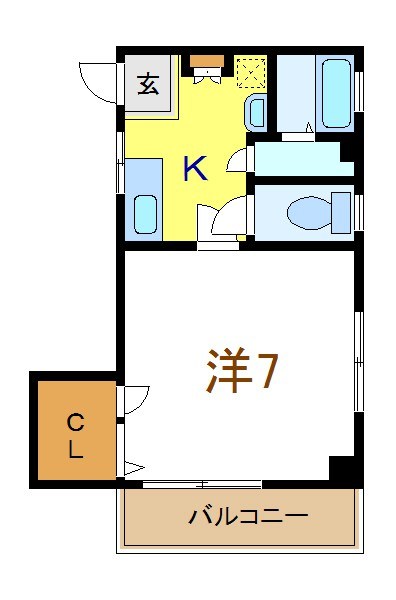 クロート第１ 間取り
