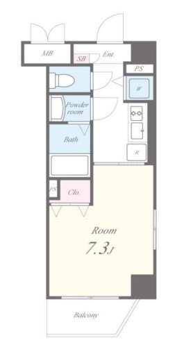 ラ・フロル   間取り図