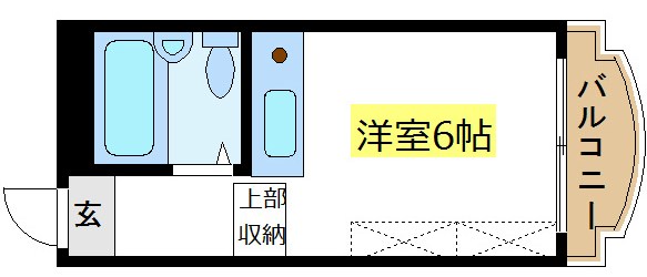 カワベ３２８ 303号室 間取り