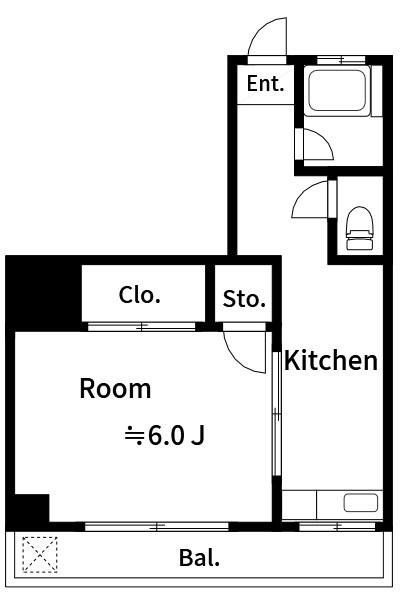アドバンスシティ錦糸町 間取り図