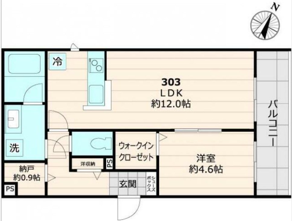 RIVERAA KASAI 間取り