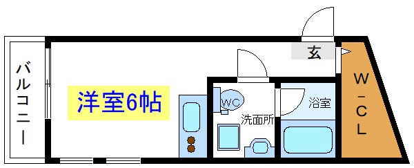 ヴェスパーマティーニ亀有  間取り