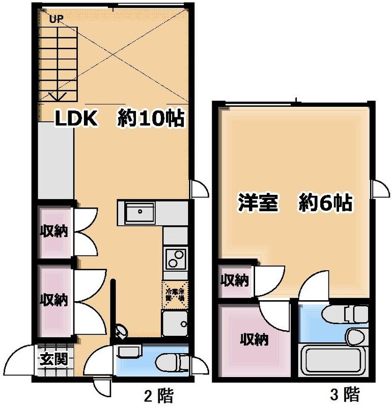 Little Rock Village（リトルロックヴィレッジ） 間取り