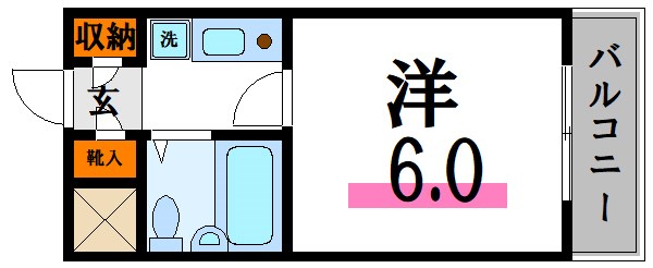 アムス小岩ＷＥＳＴ 間取り