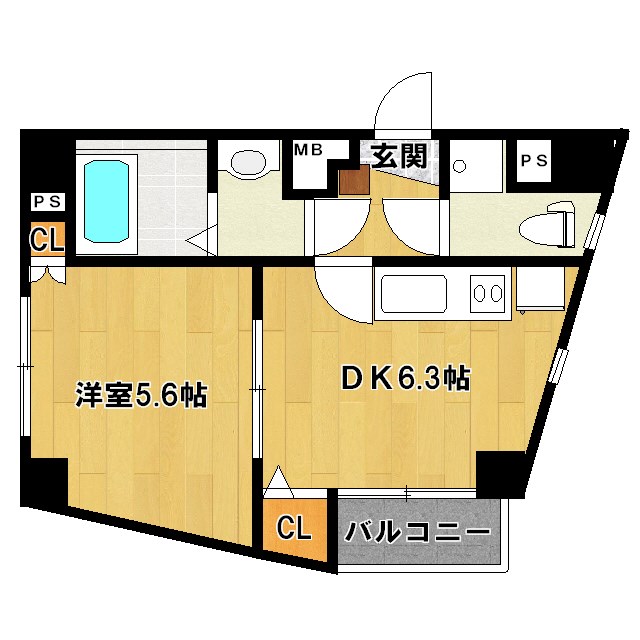 レアシス西日暮里   間取り
