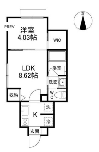 Lazo salto KOIWA 間取り図