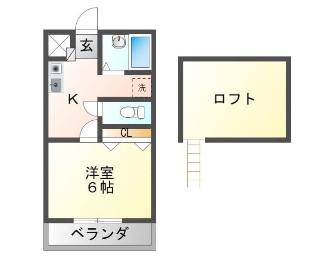 メゾン四季  間取り