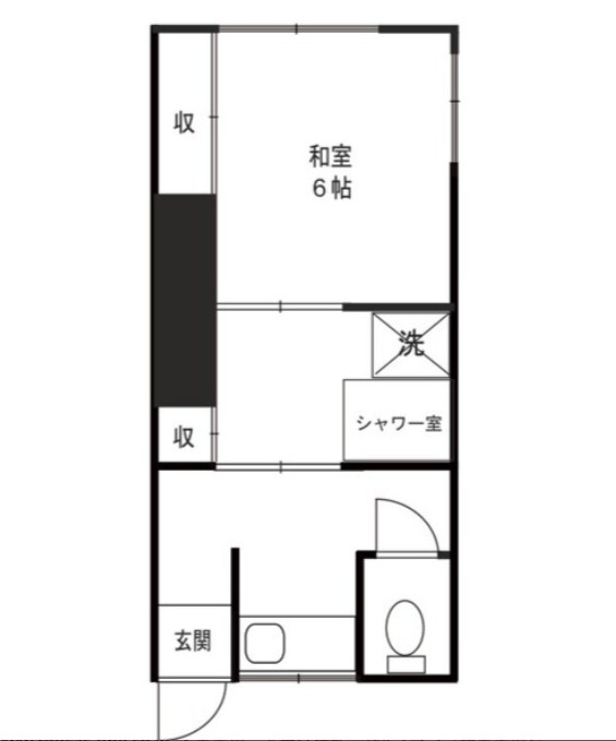 あすかアパートメント上一色 間取り