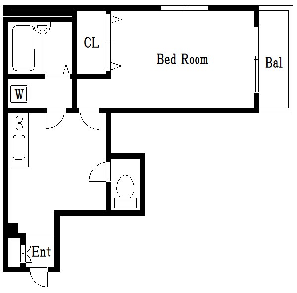 クレセントマンション 間取り
