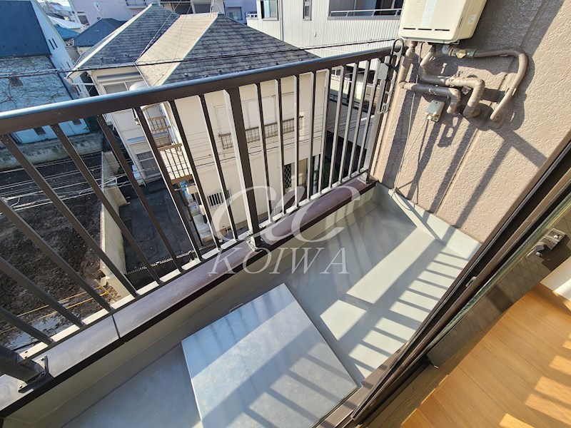 クレセントマンション ベランダ