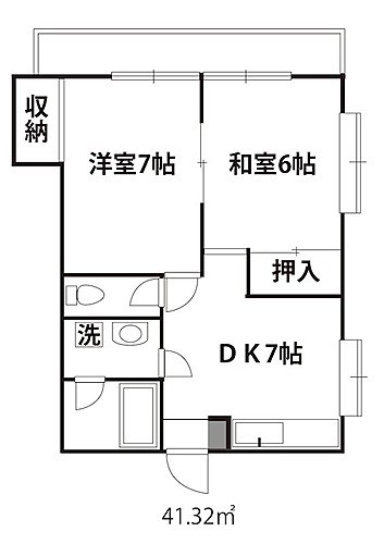 ハイム福島 間取り