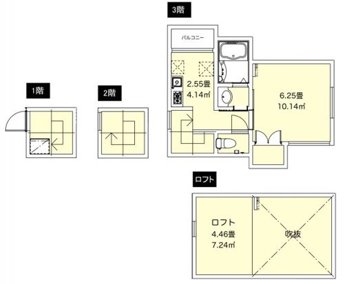 FAIR町屋2 間取り