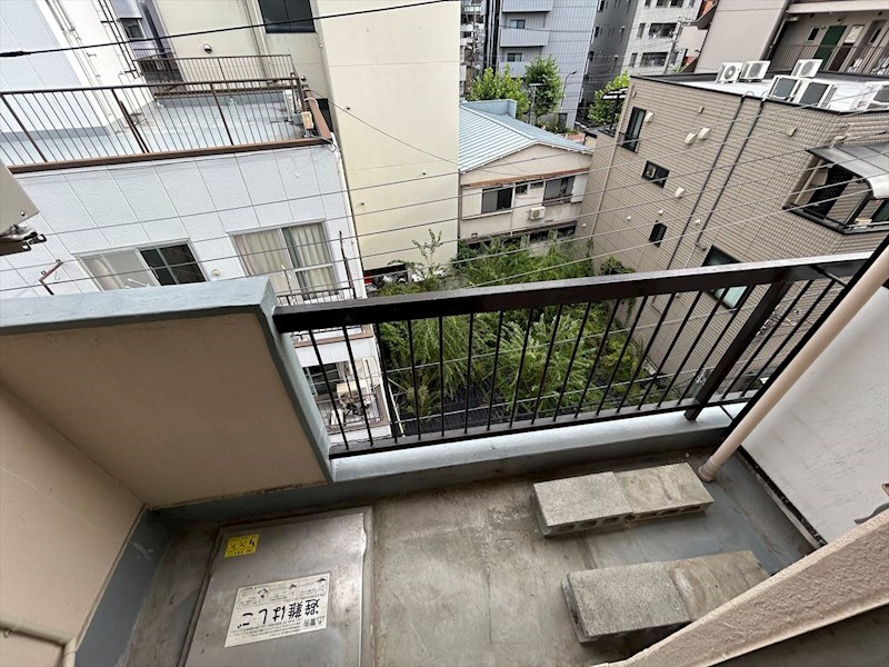 コーポスズキ ベランダ