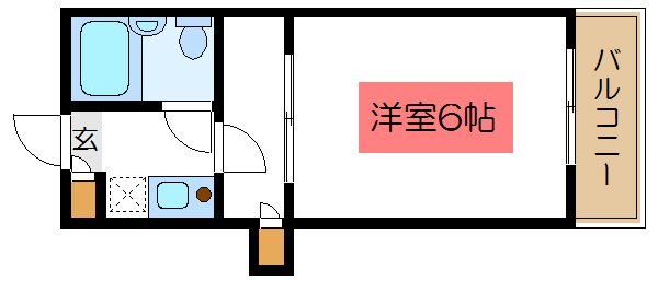 新小岩宝マンション 間取り図