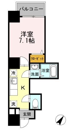 フィールドライズ日本橋  間取り